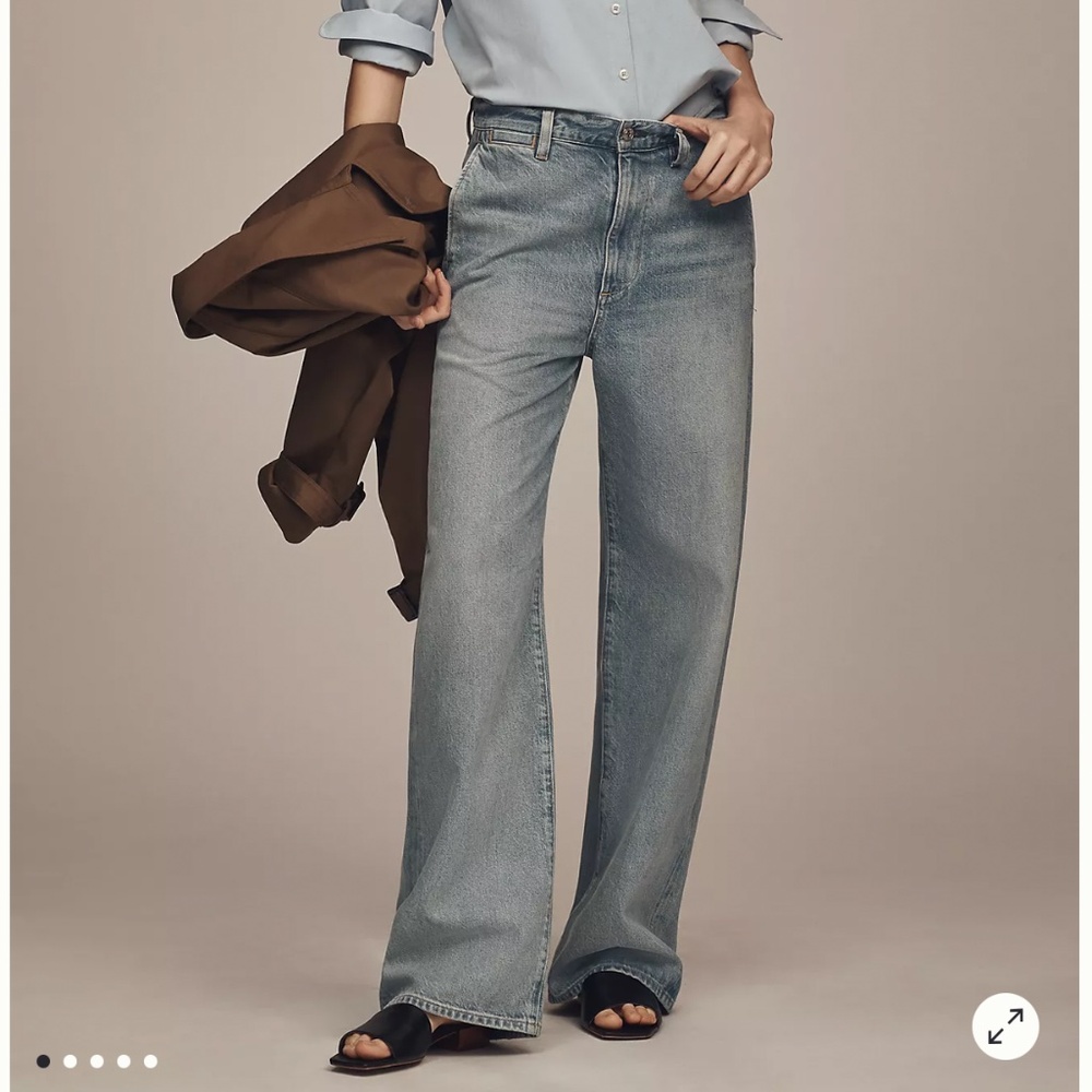 COH Citizens of Humanity Ayla Polished Trouser High-Rise Jeans Sz 26 NWT $330!!